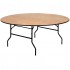 YT-WRFT72-TBL-GG 72 inch round commercial banquet hotel hospitality folding table